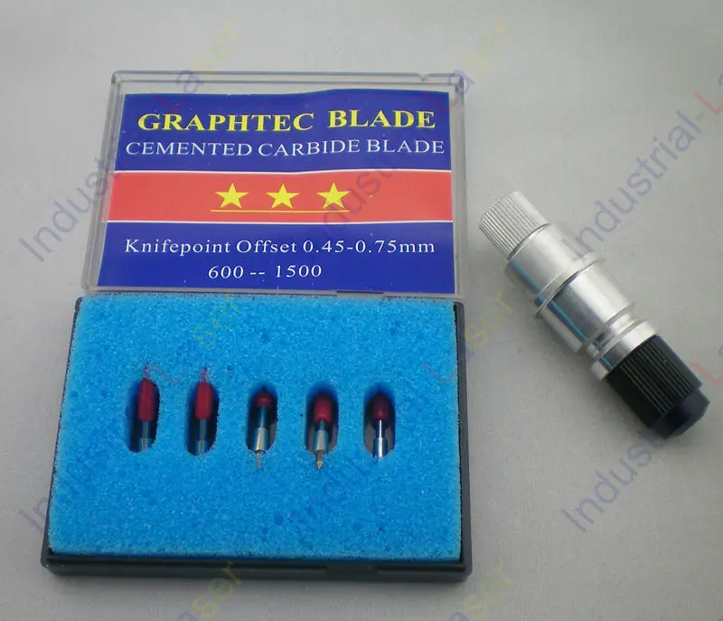 HQ Graphtec CB09 blade holder+5pcs 45 degree blades for Cutter Cutting Plotter | Инструменты