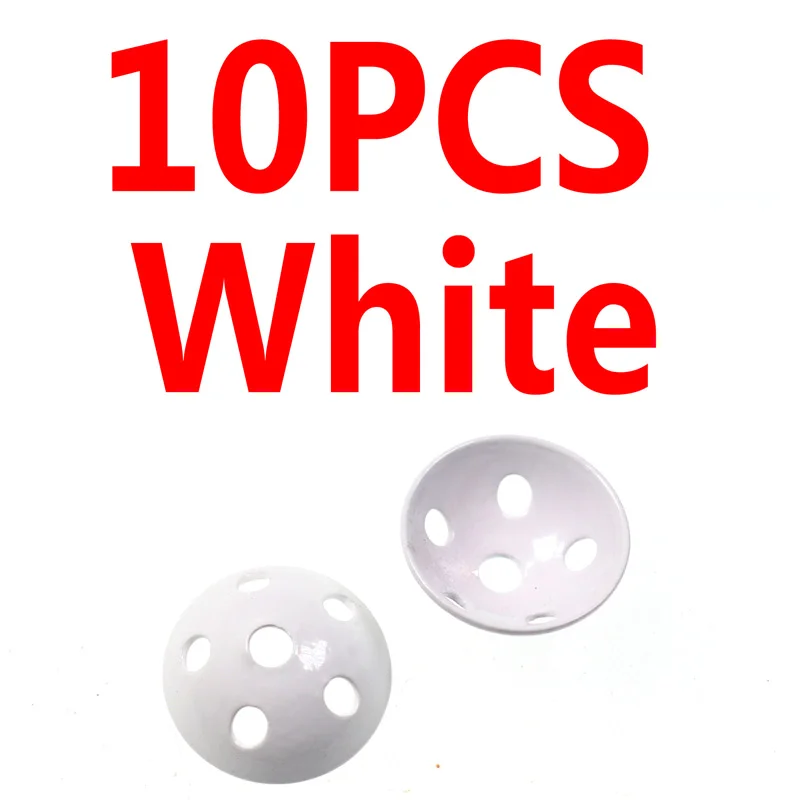 10pcs White Bimoo 10 шт. туба для завязывания мушек дисковая головка конусная головка для лососевых туб материал для завязывания мушек FL Розовый Оранжевый Зеленый Золотой Серебряный черный белый - Цвет: 10pcs White