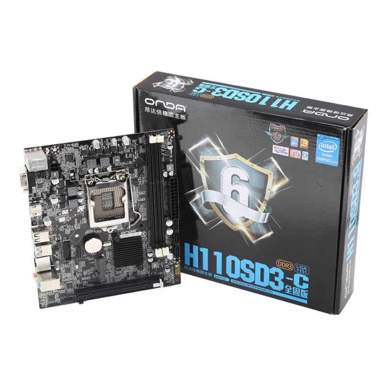 Onda H110SD3-C материнская плата LGA 1151 DDR3 ПАМЯТЬ 16G SATA3.0 VGA/HDMI основная плата Intel H110 M-ATX процессор игровой офис дома