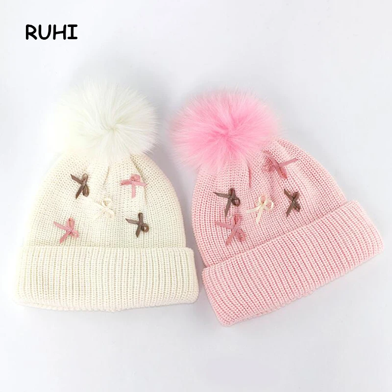 Рождественский подарок для мальчиков и девочек шапка 2 цвета Детская шерстяная