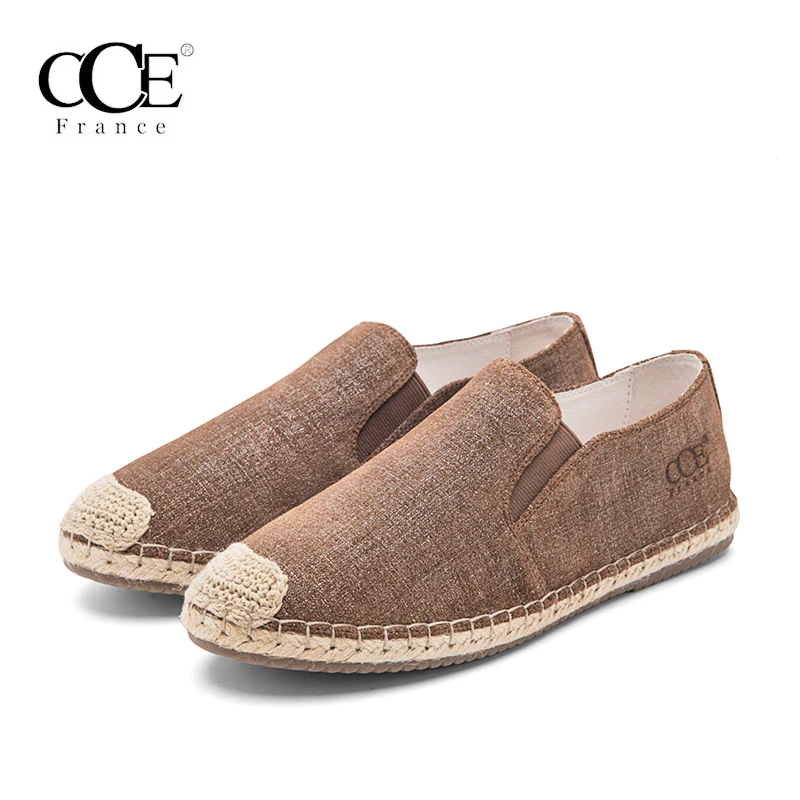 CCE Мода 2017 г. соломы женщины в рыбацком стиле Повседневная обувь Лоферы для женщин