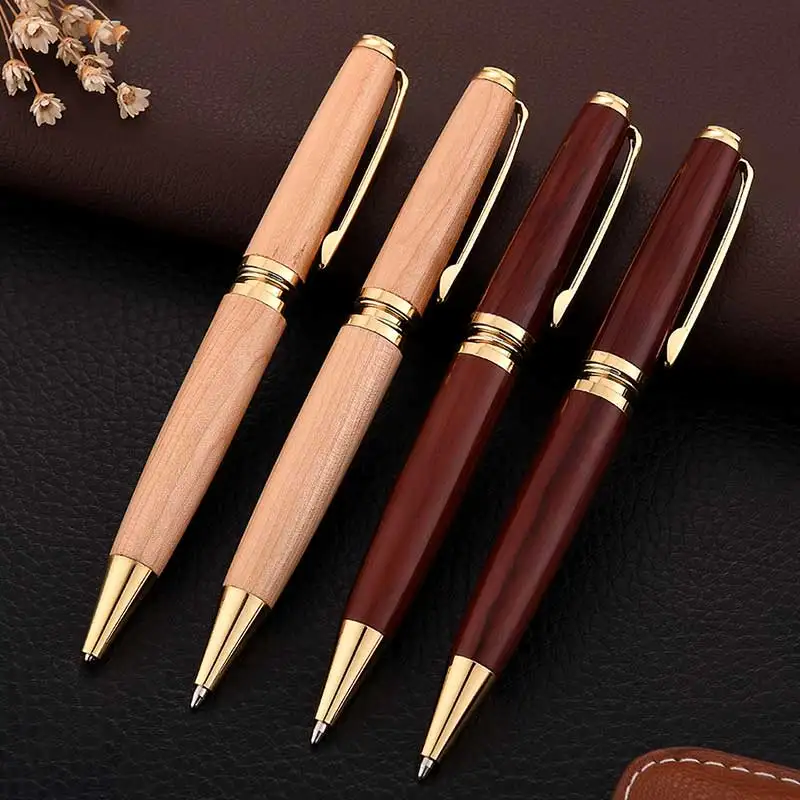 Новая модная деревянная ручка высокого качества деловая офисная из красного