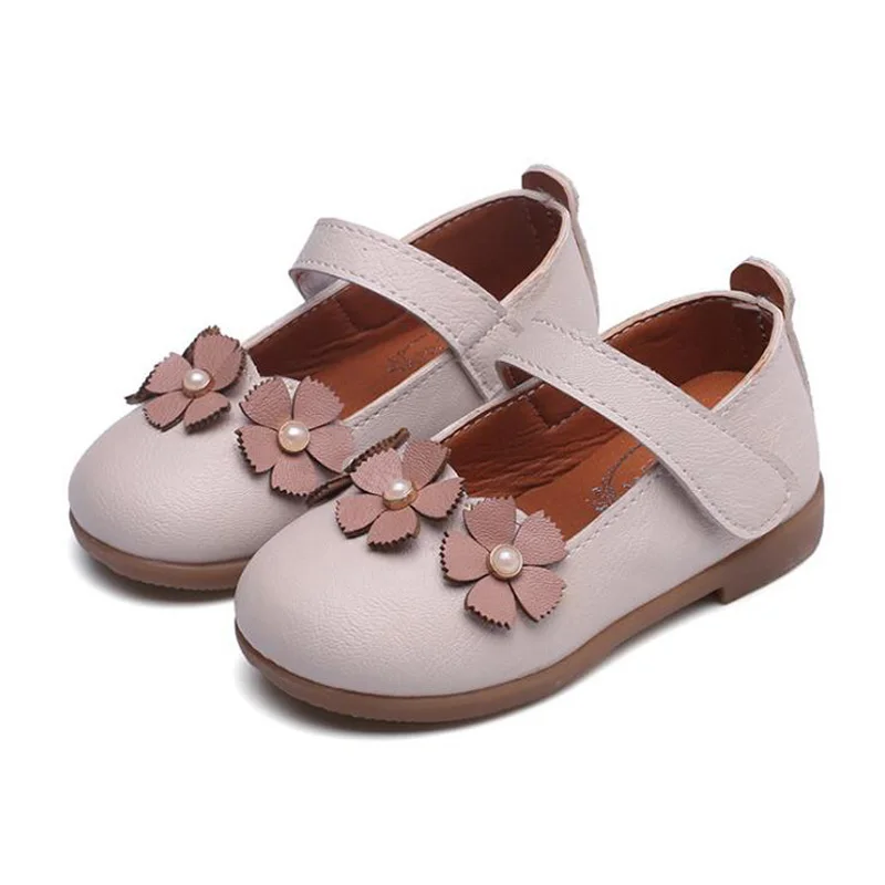 Обувь для девочек на весну и осень новинка 2019 Детские нарядные туфли милые