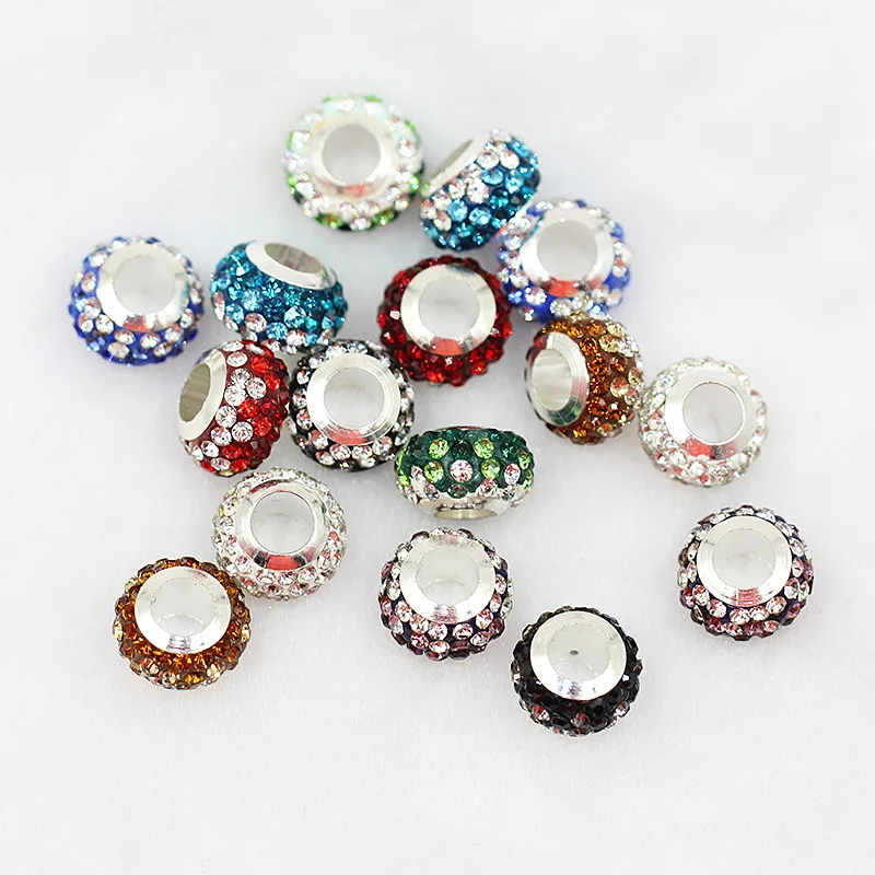 Новинка бесплатная доставка 1 шт. ювелирные изделия серебряные бусины