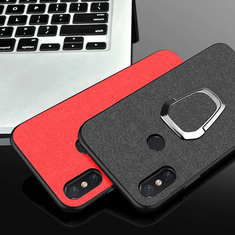 xiaomi redmi 5 6 pro s2 y2 5a 6a Note 7 Case Magnetic Car Holder Ring CBumper Back Cover cases |