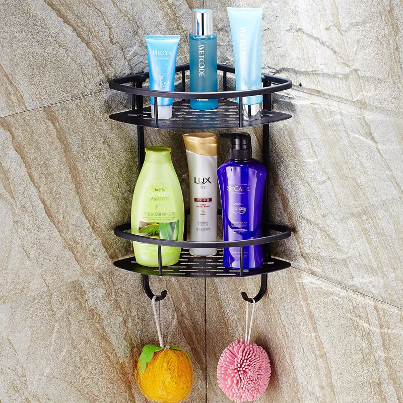 Бесплатная доставка угловая корзина в американском стиле лофт черная бронзовая