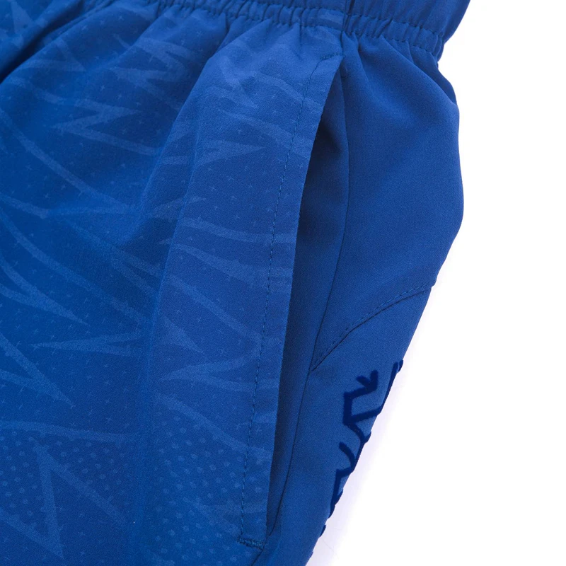 Li Ning мужские шорты для настольного тенниса дышащие обычная посадка синяя