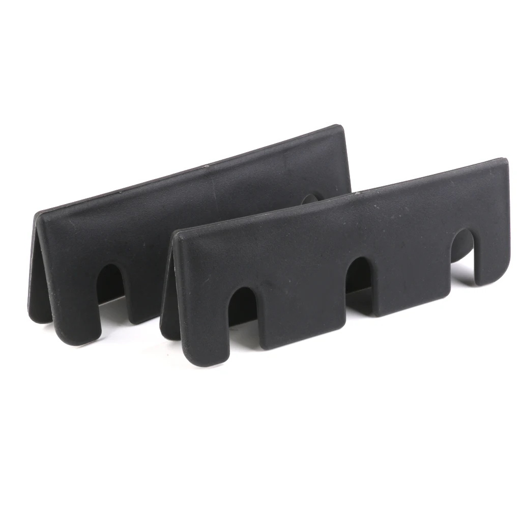 2 шт. прочный зажим для сиденья лодки надувной в рубчик шлюпки байдарки черные