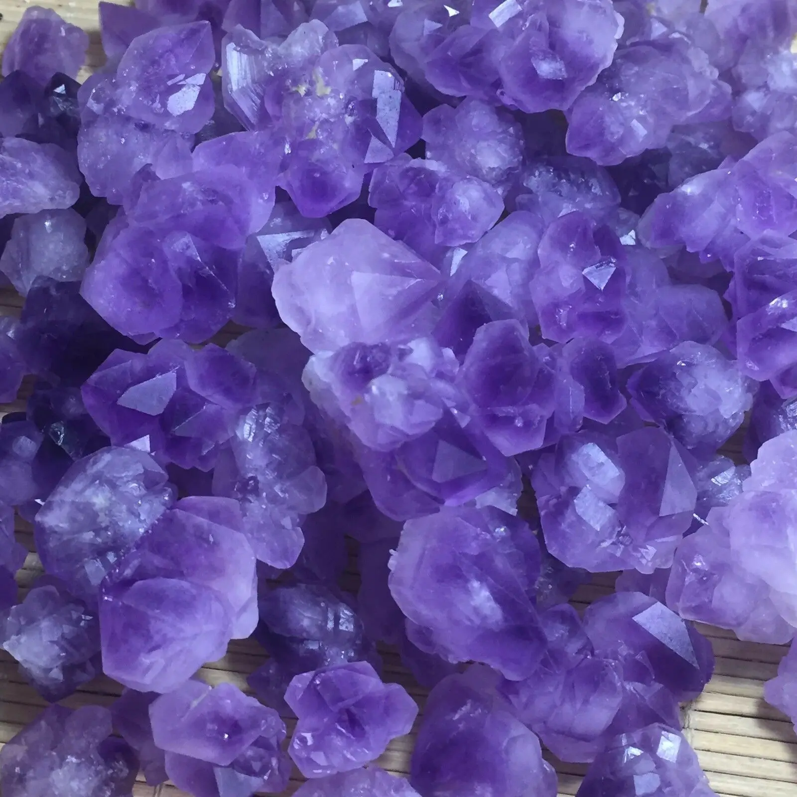 100 г Бразильский Натуральный красивый аметист минеральные кристаллические