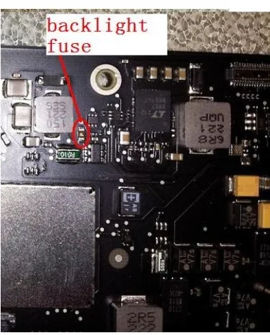 20 шт./лот для Macbook AIR 13 &quotA1466 F9700 F7700 предохранитель подсветки на материнской