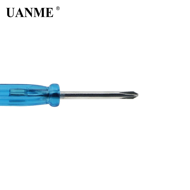 UANME Tiny 2 0 мм Phillips плоский крест мини отвертка синий шагомер выделенная маленькая 20