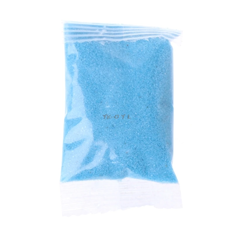 Миниатюрный аквариумный бак с цветным кварцевым песком 1 сумка горшок бонсай