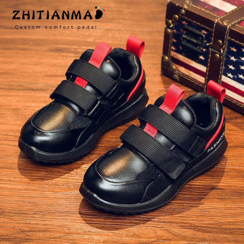 Новинка 2018 года детская повседневная обувь однотонные дышащие удобные кроссовки