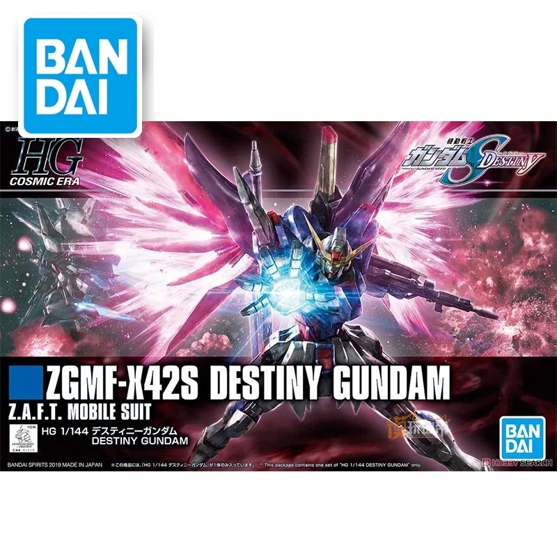 Оригинальная японская модель Gundam HG 1/144 SEED DESTINY GUNDAM Mobile Suit детские игрушки|Наборы