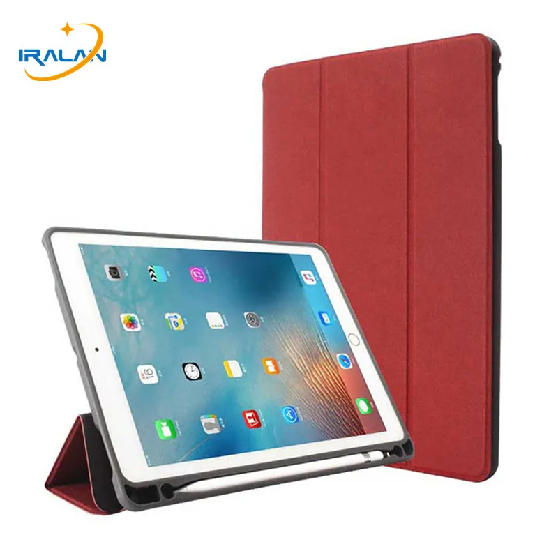 Из искусственной кожи Smart Case для Apple iPad Pro 10 5 дюймов с карандашом держатель