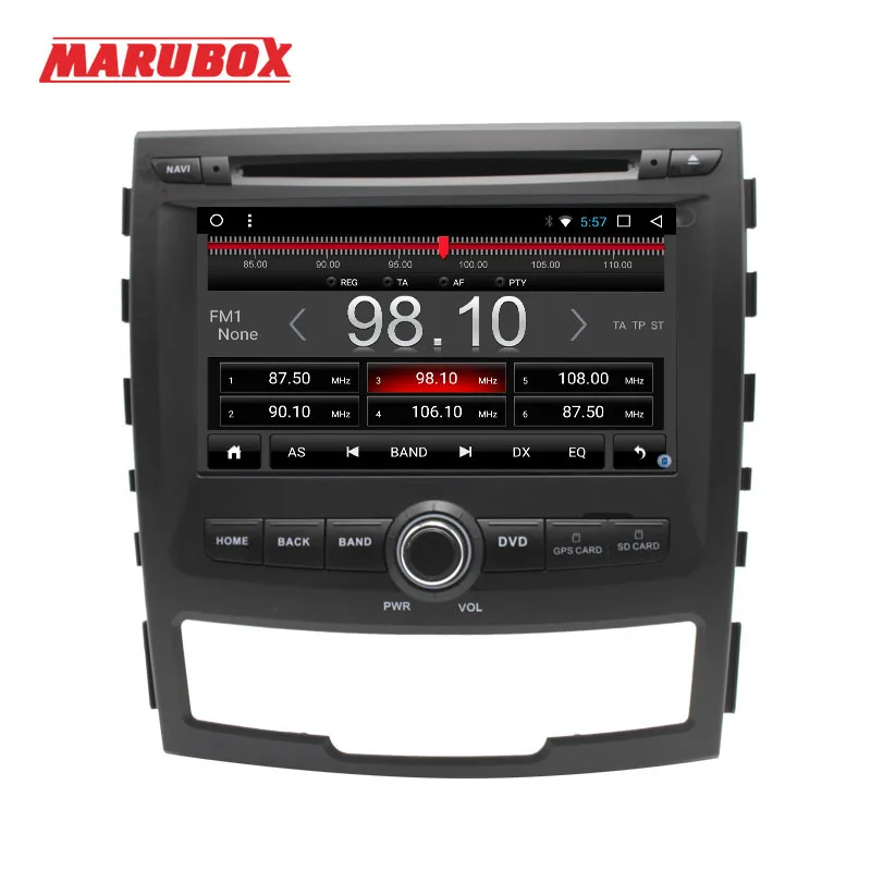 Штатная магнитола для SSANGYONG KORANDO 2011-2013 MARUBOX 7A603DT3 Android 7 1 Головное устройство &quotips