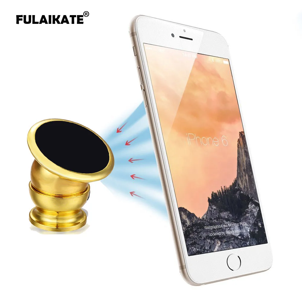 Универсальное магнитное автомобильное крепление FULAIKATE держатель телефона на