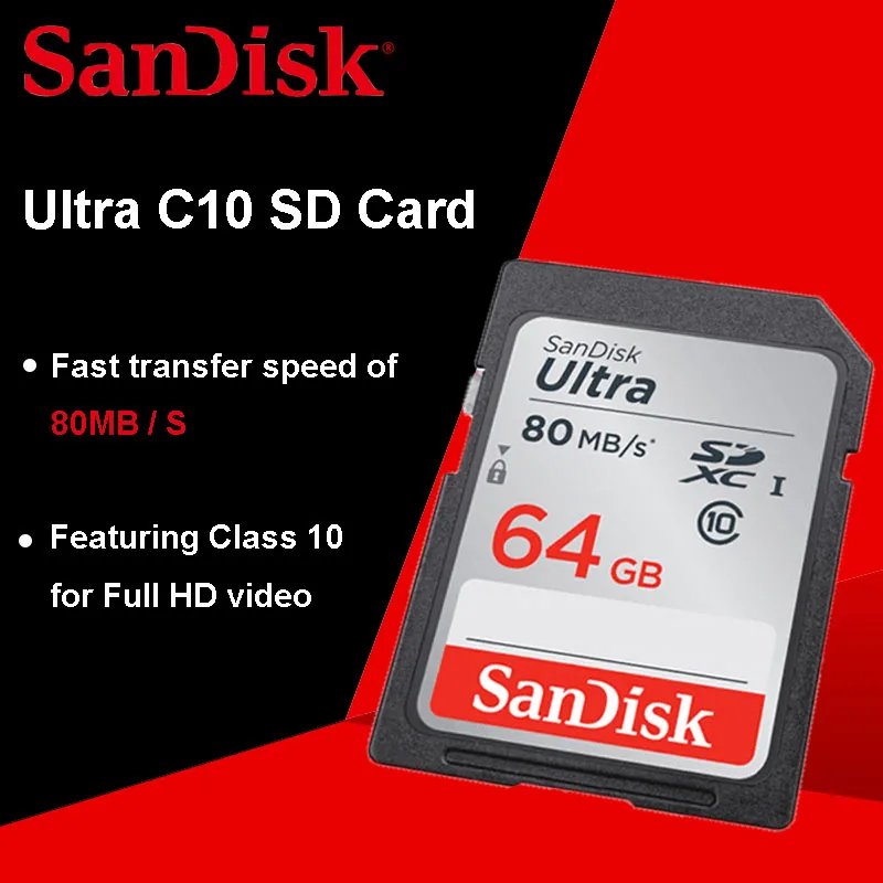 Двойной Флеш-накопитель SanDisk UItra 128 Гб SD карты 8 оперативной памяти 16 встроенной 32