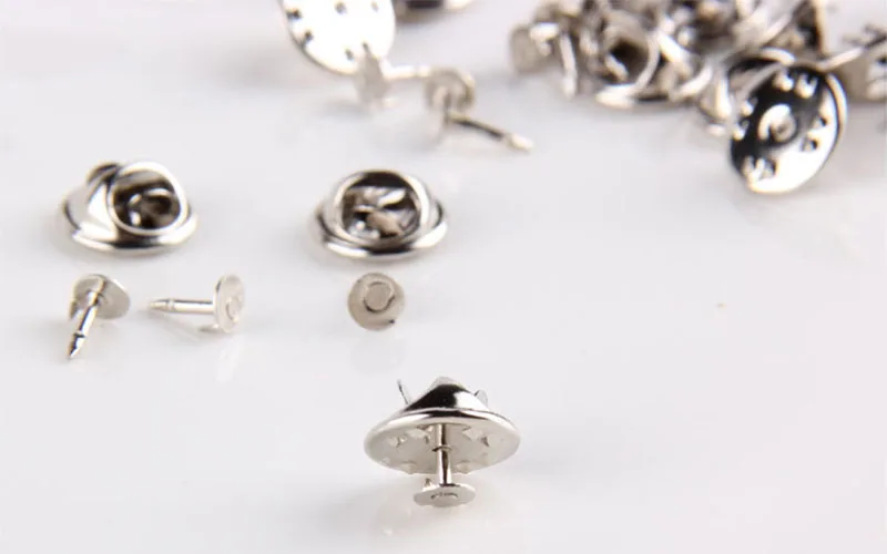 Брошь-держатель в форме бабочки с золотым и серебряным покрытием 11x4 5 мм |