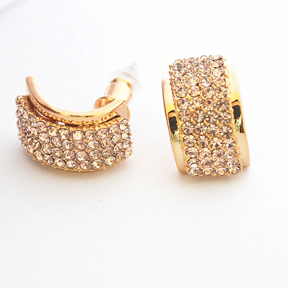 Новая Мода Специальные Ювелирные Изделия Аккуратные серьги 18 К Золото