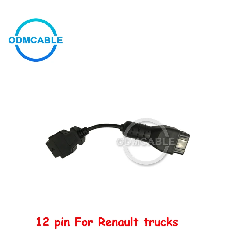 Полный диагностический кабель для vocom 88890300 USB с 12 контактным кабелем renault кабели