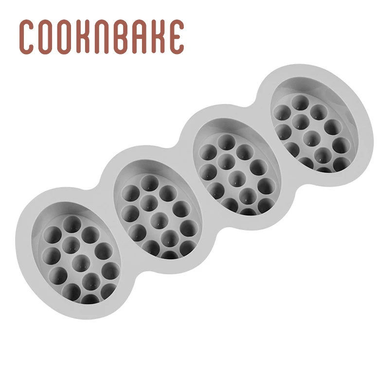 COOKNBAKE Silicone Mold for soap oval pastry bread pudding baking tool biscuit ice cake form silicone candle massage mould | Дом и сад