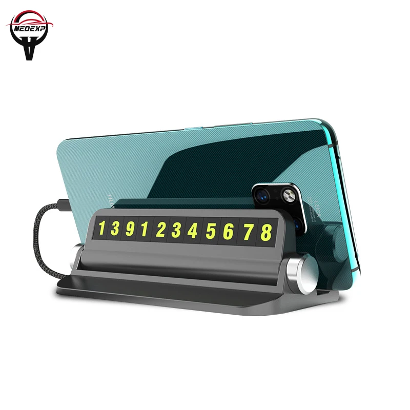 

new Car stop sign creative car decorationcar accessories creative gift Concealed car license plate