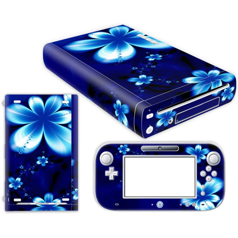 Супер качество кожи винила Стикеры протектор для nintendo W ii U контроллера Стикеры s
