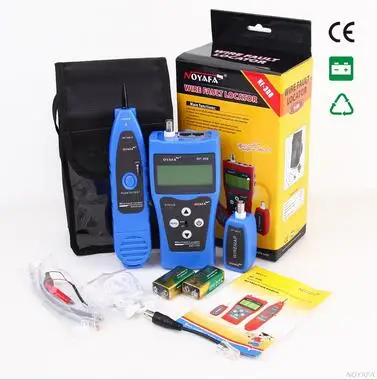 NOYAFA NF-308B сеть Ethernet LAN тестер трекер телефон 5E 6E RJ45 11 провод, usb-кабель коаксиальный