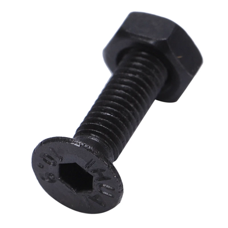 480 шт./компл. M2 M2.5 M3 Din7991 Iso1064 черный класс 10 9 потайная головная крышка винта машина