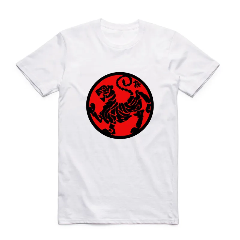 Мужская футболка Каратэ с круглым вырезом и короткими рукавами летняя японская