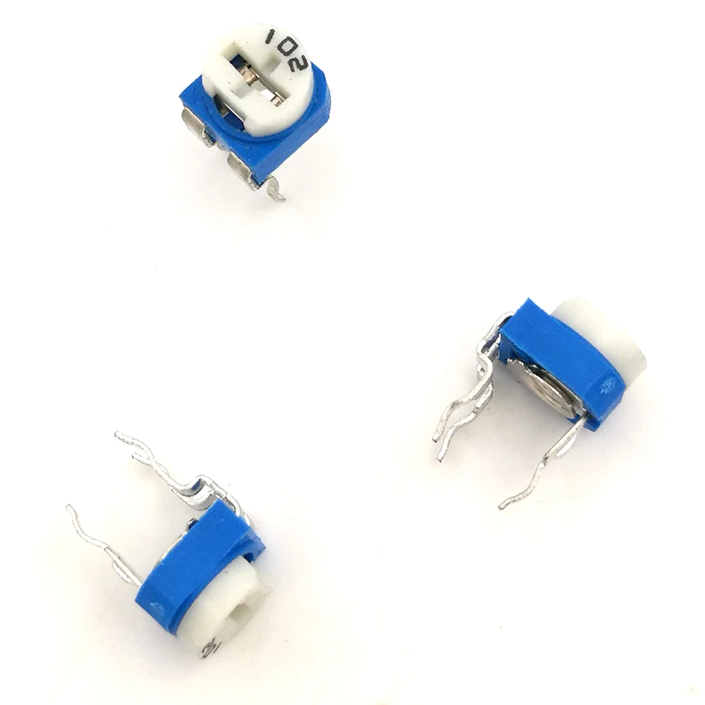 F014-2 50 шт. RM065 RM-065 1 К Ом 102 Подстроечный резистор Триммер Потенциометр переменный |