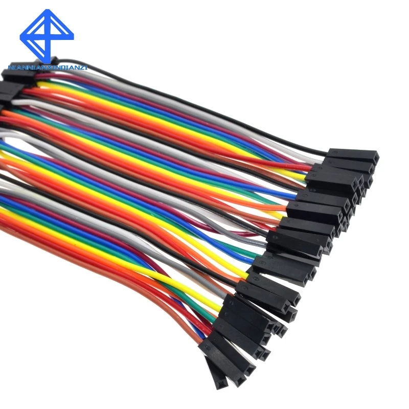 Кабель Dupont 10 см Женский женский (стандартный) для arduino 40 шт.|jumper wire|jumper arduinoc c |