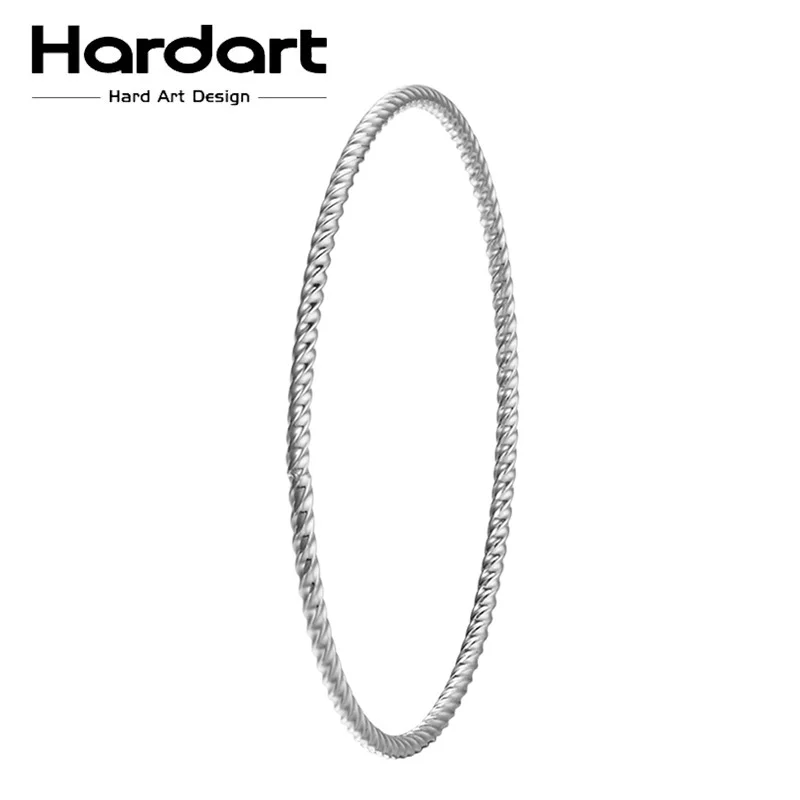 Hardart тонкий Железная проволока скручивания круги Браслеты и 316L