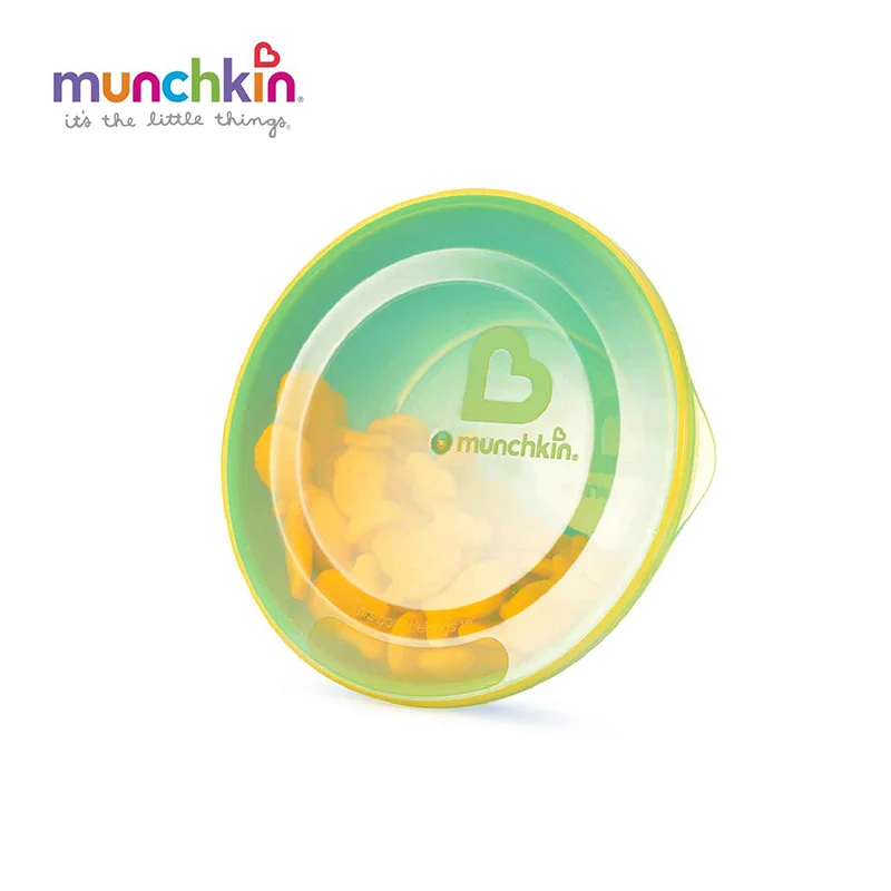 Munchkin baby Love a Bowls Набор для кормления младенцев набор детская посуда BPA