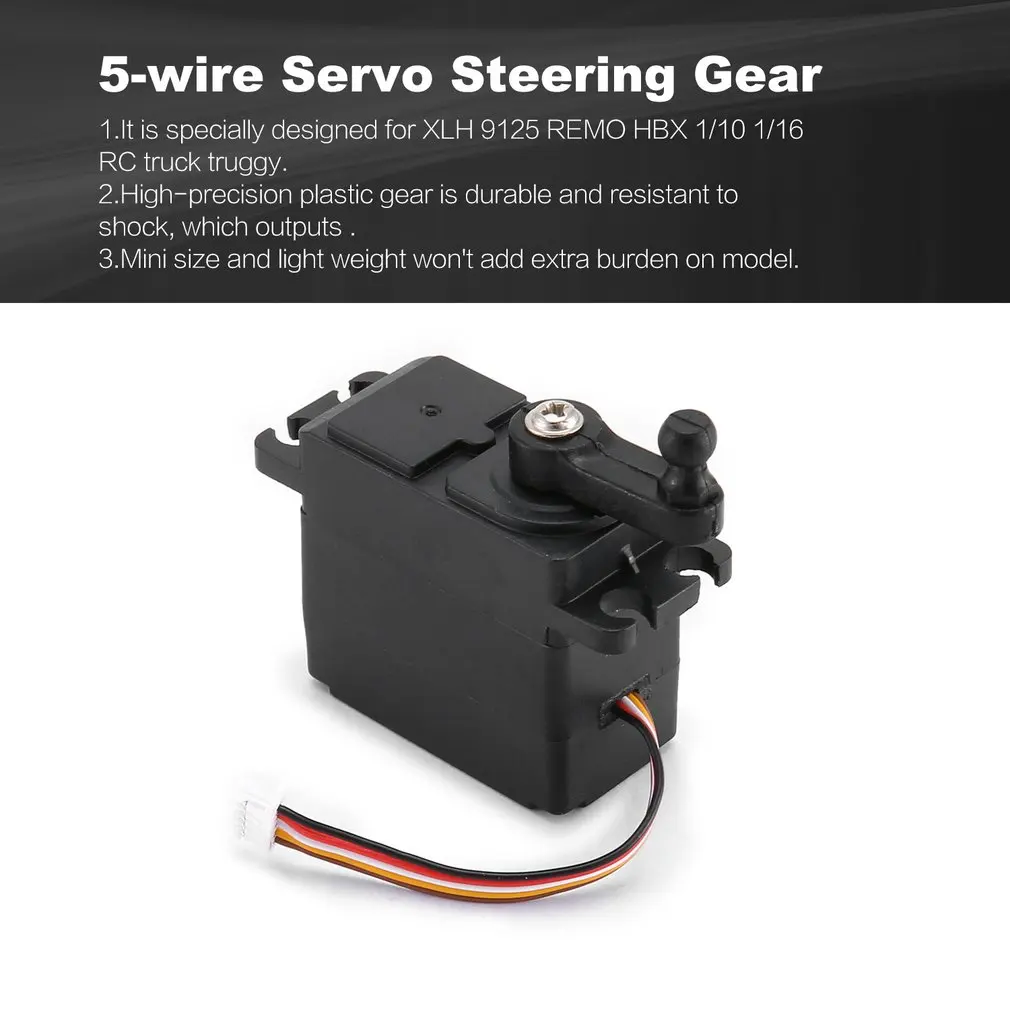 5 проводной гидроусилитель руля Шестерни Micro Servo мотор Пластик высокий крутящий