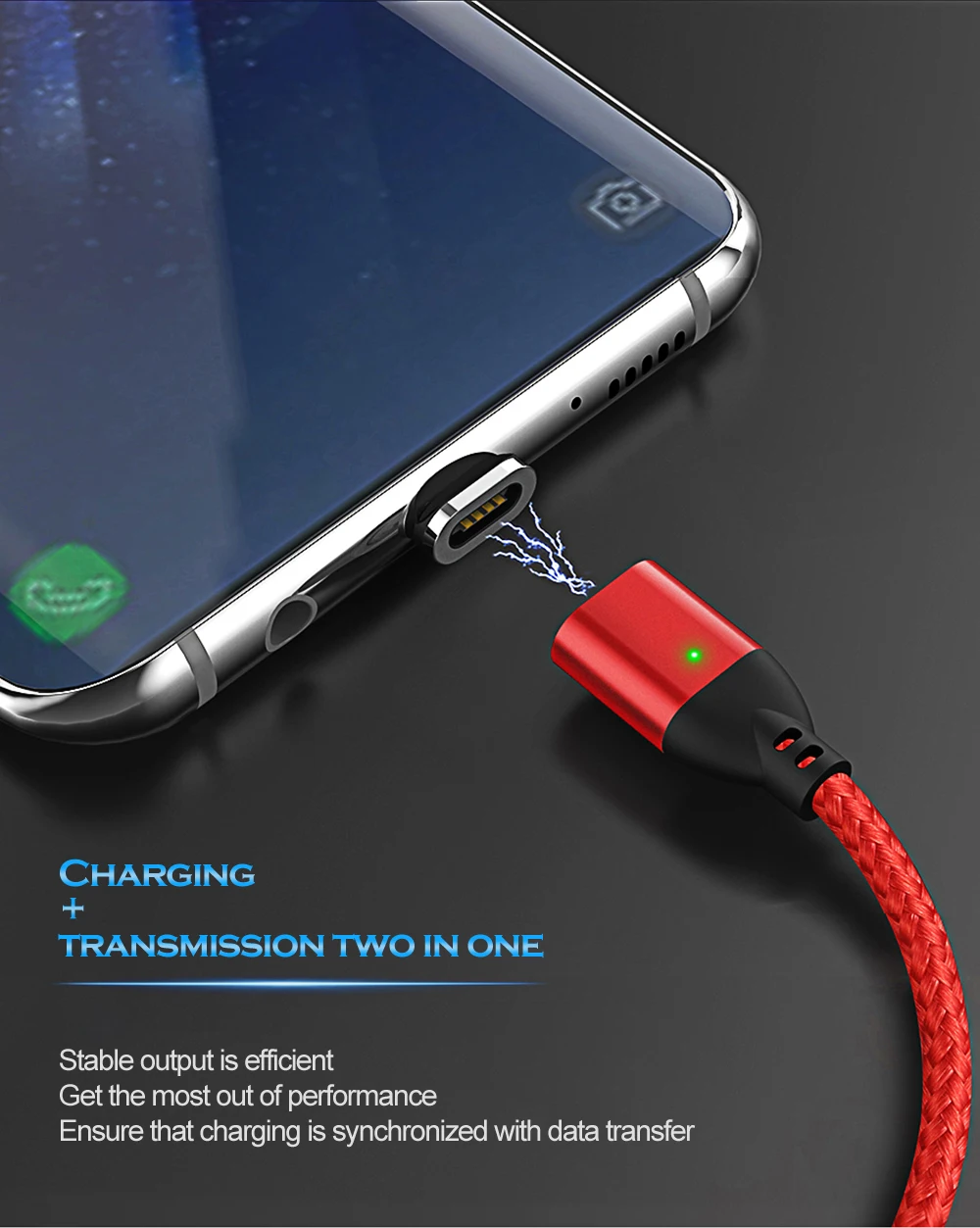 Магнитный usb кабель для зарядки iPhone X XS XR XS MAX Led USB Micro USB C кабель для быстрой зарядки для мобильного телефона samsung шнур для передачи данных