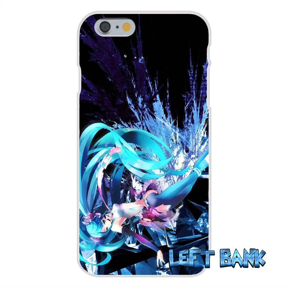 Чехол Anime Dakimakura Japan Hatsune Miku из мягкого силикона TPU с прозрачной задней панелью для Xiaomi Redmi 3 3S Pro Mi3 Mi4 Mi4C Mi5S Note 2 4.