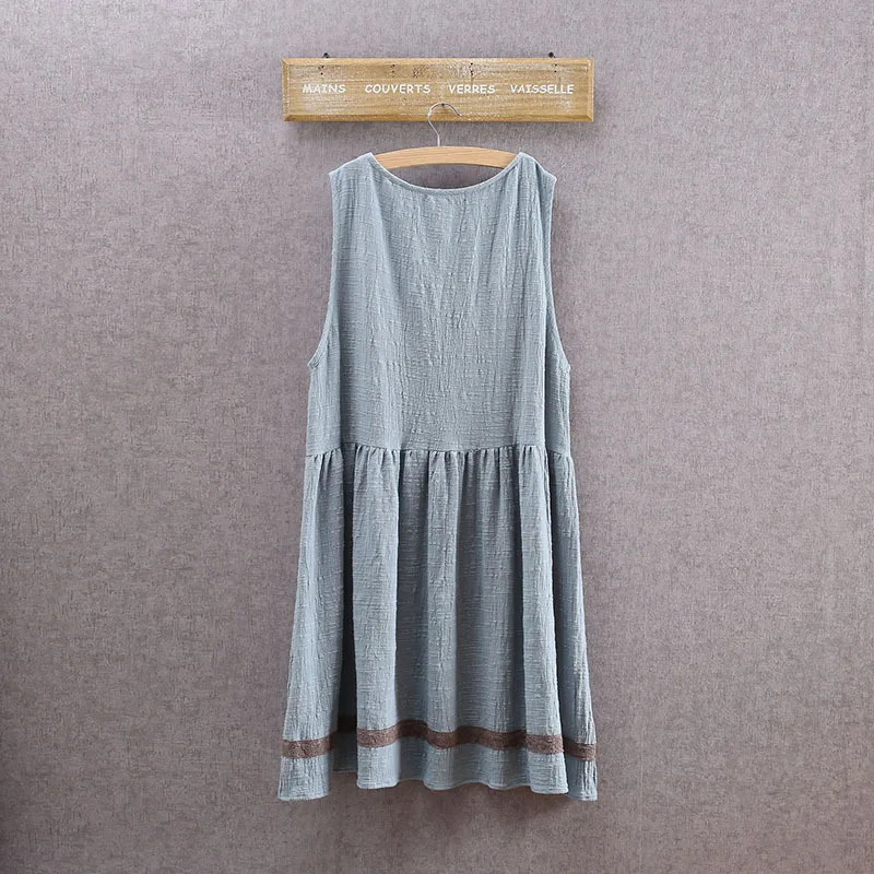 Платье женское летнее хлопковое без рукавов в стиле ретро|womens clothing|retro dresscotton dress |