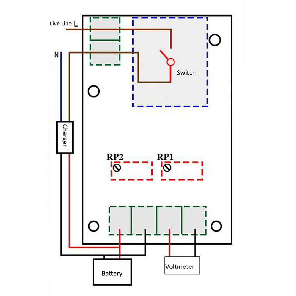 New Hot Battery Charging Control Board Smart Power Supply Switch Module 12V/24V 6-60V | Безопасность и защита