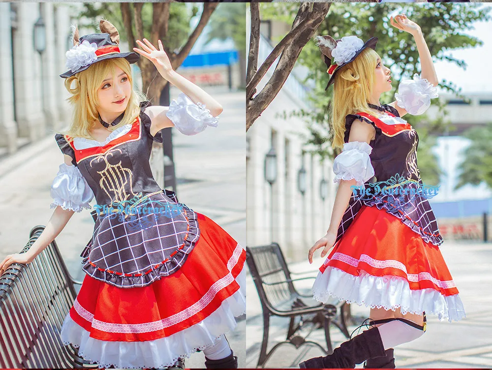 Милый! Солнечный свет! Aqours mijyku Bremen Band охара Мари косплей костюм на заказ красная