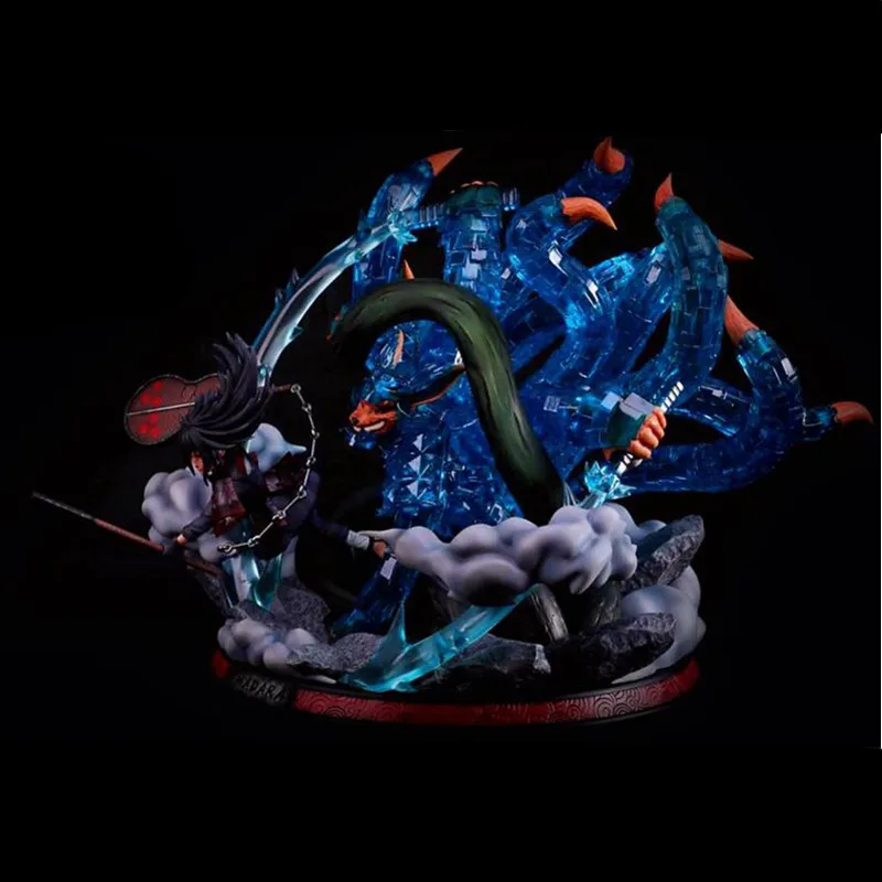 Наруто SD Kurama Susanoo Мадара Учиха GK Смола сцены Статуя Фигурка Коллекция Модель игрушки X675