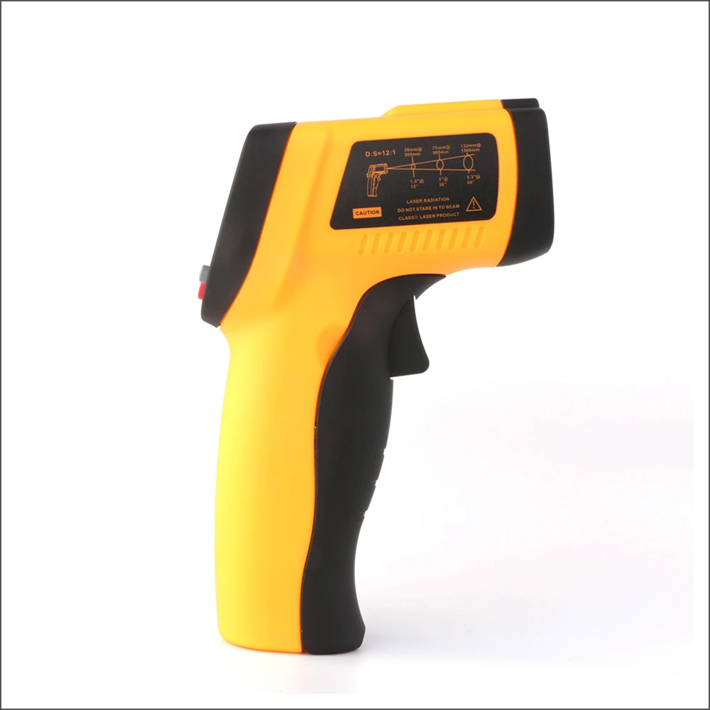 RZ Digital Infrared Thermometer Non Contact Laser Temperature Gun -50-550℃/-58-1022℉ Outdoor Industrial | Инструменты