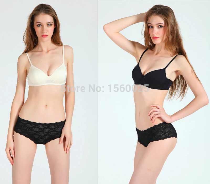 Женское нижнее белье Шелковый бюстгальтер без косточек тонкий бесшовный из 100%