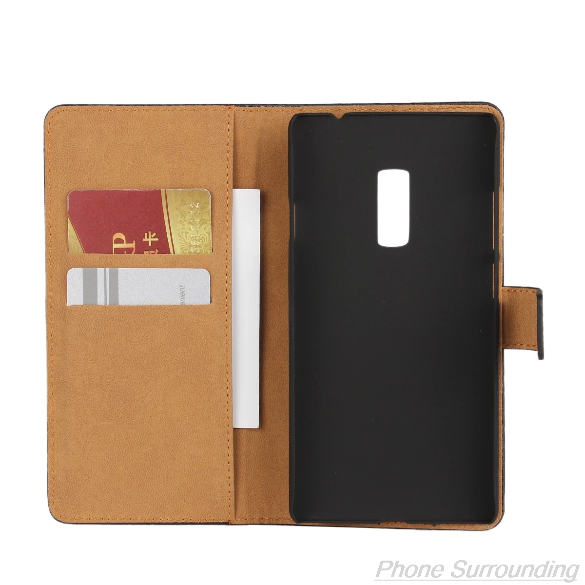 Для One plus 2 крышка чехол премиум-класса из искусственной кожи чехол-бумажник флип-чехол для Oneplus Two 1+ 2 A2001 со слотами для карт и наличных денег держатель GG