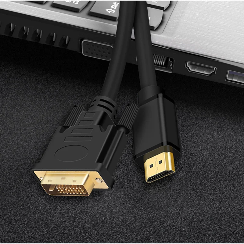 HDMI/DVI 24 + 1 Pin адаптер HDMI DVI к кабель 3D 1080 P цифровой аудио конвертер 4k для LCD DVD HDTV