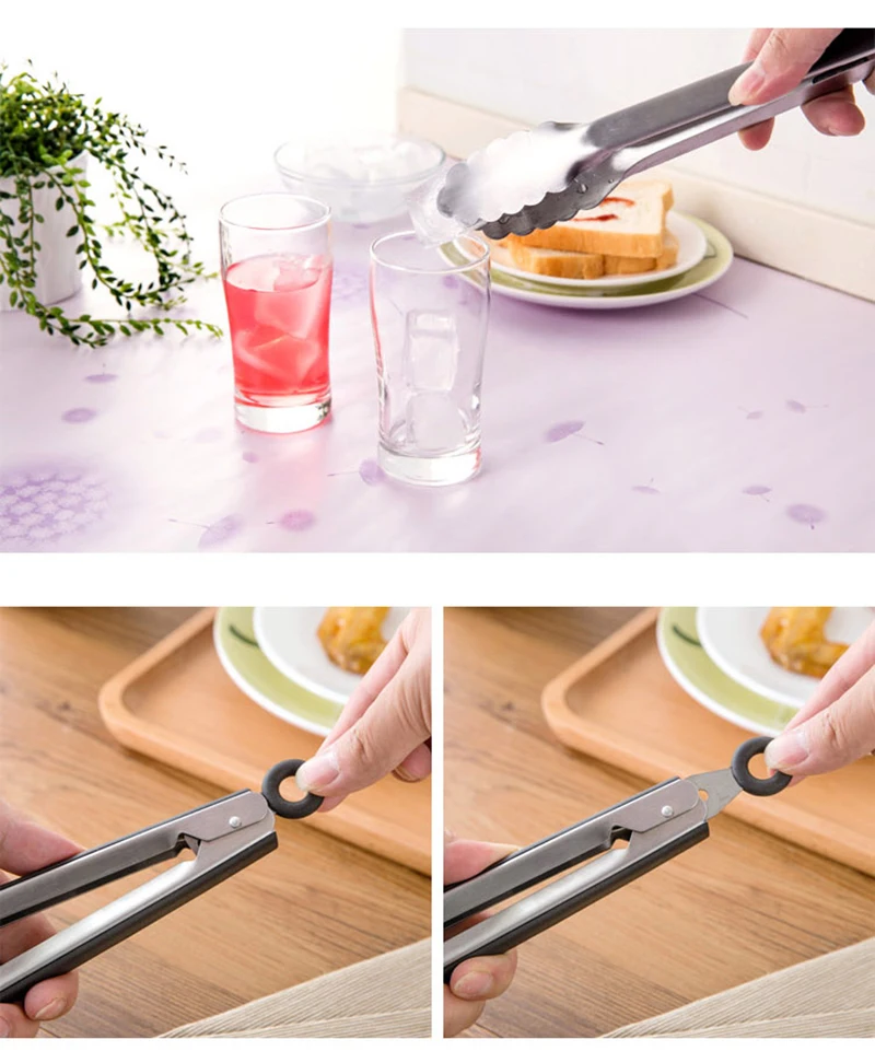 18 дюймов еда Тонг нержавеющая сталь принадлежности для шашлыков салат кухня