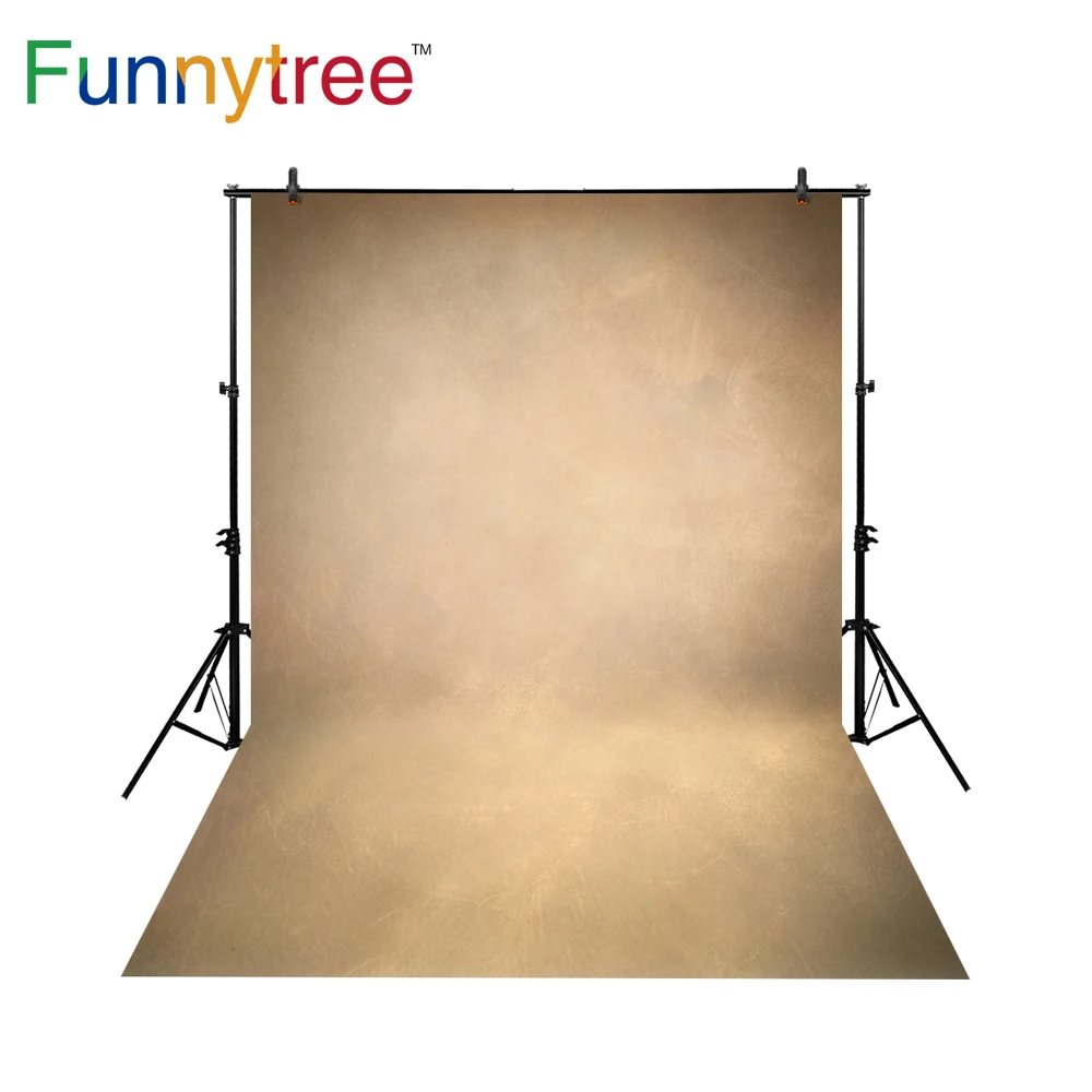 Фоны для фотосъемки Funnytree тонкая виниловая ткань желтый компьютерный принт
