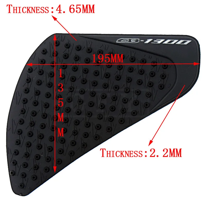 Для Honda CB1300 2006-2015 CBR250R 2010 2011 2012 2013-2015 протектор противоскользящее волокно Танк Pad