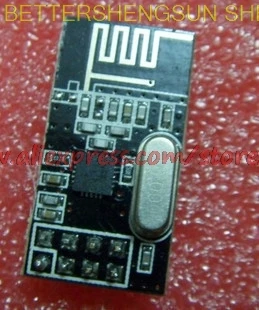 

Free shipping! 10PCS/LOT NRF24L01+ wireless data transmission module 2.4G / the NRF24L01 upgrade version